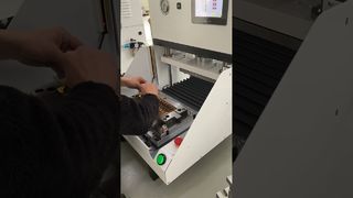 PCB Punching Machine #automation #machine #factory #manufacturing